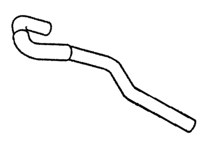 Chevy Clutch Hose - 25195957