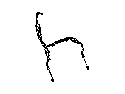 Cadillac 20793164 CABLE,FRONT SEAT BACK LATCH RELEASE(EZ-ENTRY)(PART OF 30)