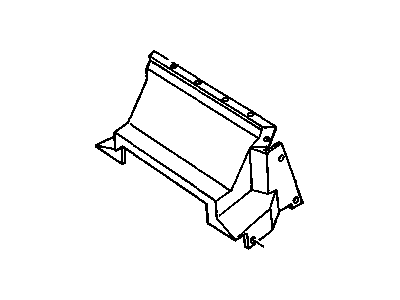 Chevy 14078651 Baffle