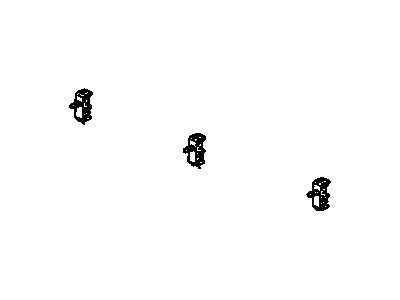 GMC 15168647 CLIP,FUEL FEED & EVAP EMISSION & RETURN HOSE(2 TUBE)