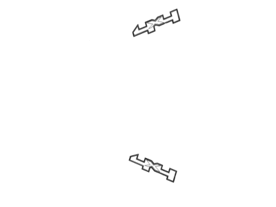 GMC 23490448 DECAL PKG,BODY(INCLUDES 2)(INSTALL 0.20)(0.01 KGS)(4X4)(SILVER & CHARCOAL)