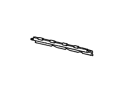 10228963 GM Rear Sill Plate Support, Driver Side Illustration 1 of 1