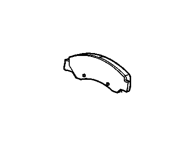 Cadillac Escalade EXT Brake Pad - 25910431