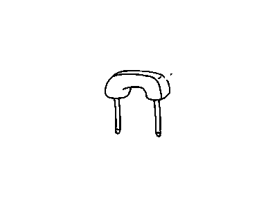 GMC 12540640 Headrest