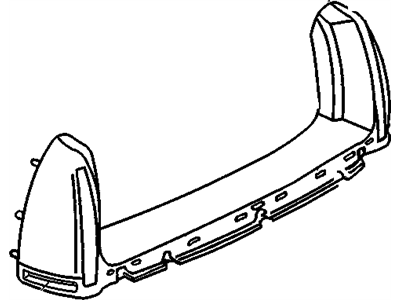 Cadillac DeVille Bumper - 25674172