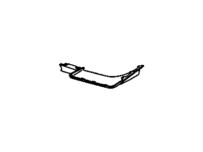10018714 GM Valance Panel, Driver Side Illustration 1 of 1