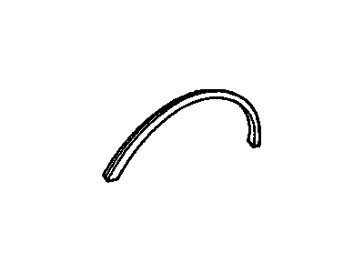 Pontiac 25529762 Wheel Opening Molding