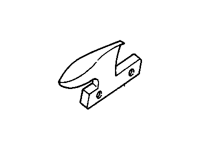 Chevy 16701602 Recline Handle