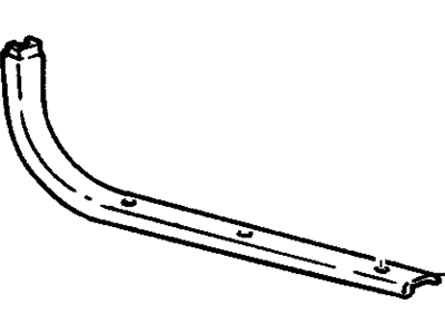 GM 10279170 Carpet Retainer, Blue; Gray; Red, Front Passenger Side GM 10279170 Carpet Retainer, Blue; Gray; Red, Front Passenger Side