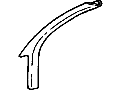 GM 10270870 Windshield Pillar Trim, Upper Passenger Side