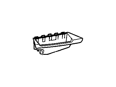 Cadillac 19148986 POCKET,FRONT SIDE DOOR MAP(PART OF 26)(CASHMERE)(W/O TRUNK SWITCH HOLE)
