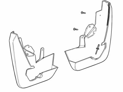 GMC 84433550 Mud Guard