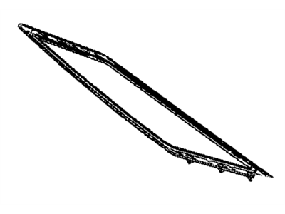 Oldsmobile 12371673 Glass