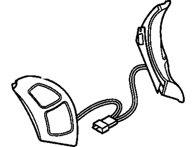 Oldsmobile 16165303 Horn Switch