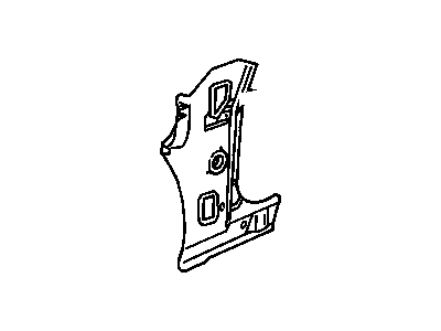 Cadillac 25635844 Inner Reinforcement
