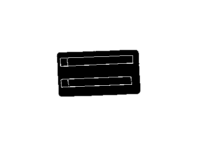 GM 15024247 Label, Transmission Shift Control Lever 15024247 GM Label, Transmission Shift Control Lever Illustration 1 of 1