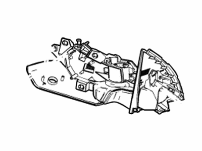 Chevy 84777415 MIRROR,OUTSIDE REAR VIEW (W/O COVER)(INCLUDES 2,3,6-9,11-15)(HIGH GLOSS BLACK)(BUILT PRIOR TO 28OCT2020)(FOR 2ND DESIGN SEE 84979193)