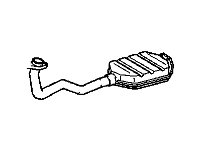 Buick 25102754 Converter & Pipe