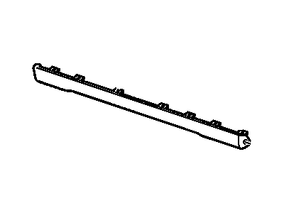 Pontiac 12335337 MOLDING,ROCKER PANEL(INCLUDES 16)(PAINT TO MATCH)