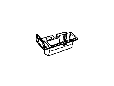 Cadillac Seville Glove Box - 1637035