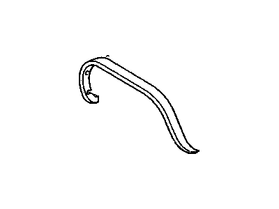 Chevy 14021549 Body Side Molding