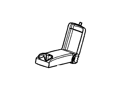Buick 19123769 ARMREST,REAR SEAT(GRAY)(*KIT2)
