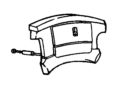 17998910 GM Driver Air Bag Illustration 1 of 1