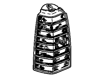 1987 Oldsmobile Firenza Tail Light - 917939
