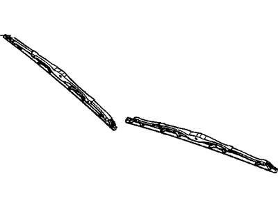 Buick 19120758 BLADE,WINDSHIELD WIPER(INCLUDES 2)