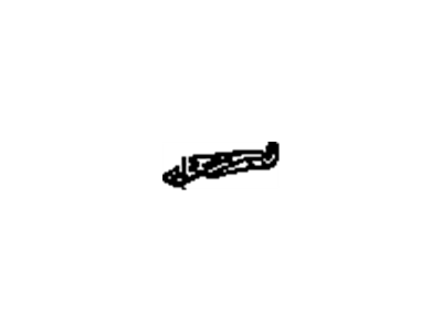 Oldsmobile 25618817 Hinge