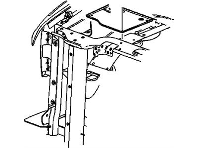 GM 23425108 Bracket, Air Cleaner GM 23425108 Bracket, Air Cleaner