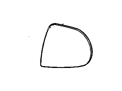 2004 Chevy Blazer Side View Mirrors - 12477709