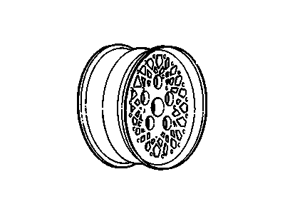 Oldsmobile 10147922 Wheel, Alloy