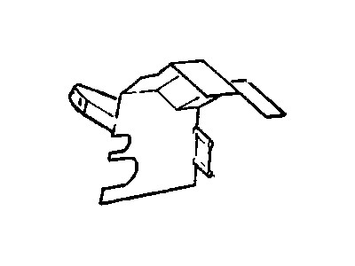 Cadillac 90457121 Lock Cover