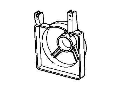 Chevy Cavalier Fan Shroud - 22088901