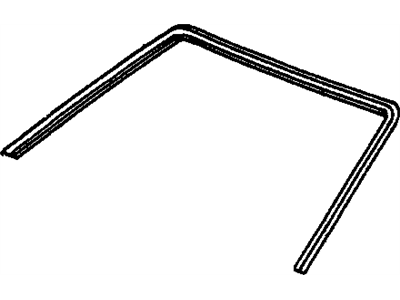 GM 94857709 Reveal Molding, Black