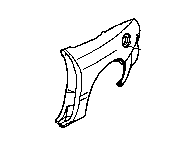 Pontiac 12369982 Quarter Panel