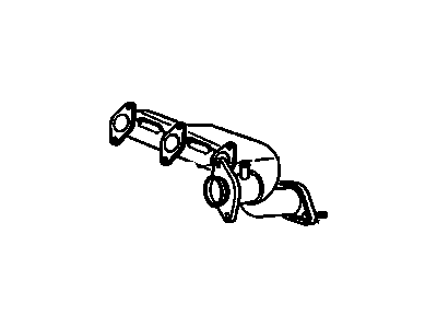 Chevy 14091886 Exhaust Manifold
