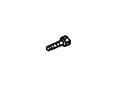 Chevy 9441578 BOLT,HEXAGON,5/16-18X1/2,HEADER POINT,PLATE STEEL(FUEL FEED & RETURN FRONT PIPE CLIP)