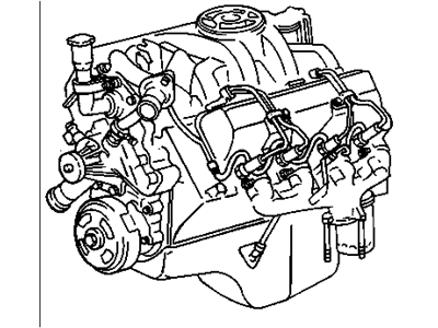 GMC 19207554 Engine