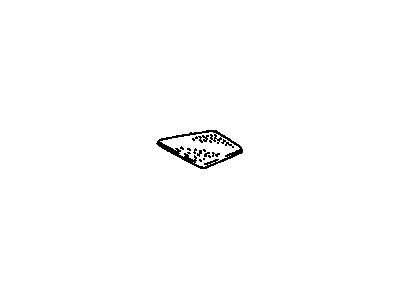 GM 96056043 Grille, Radio Receiver 96056043 GM Grille, Radio Receiver Illustration 1 of 1