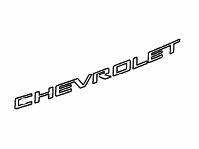 Chevy 84425987 Decal