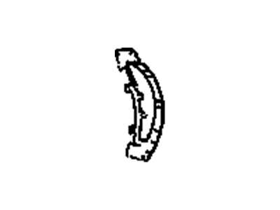 10201314 GM Sound Absorber, Front Passenger Side Illustration 1 of 1