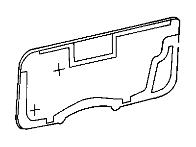 Chevy 10180176 Water Deflector