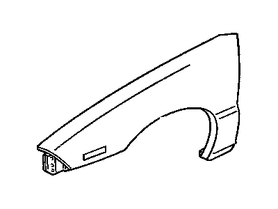 Pontiac 22659558 Fender