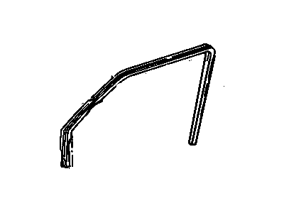 GMC 15001925 WEATHERSTRIP,FRONT SIDE DOOR WINDOW(AROUND WINDOW)(16.190)