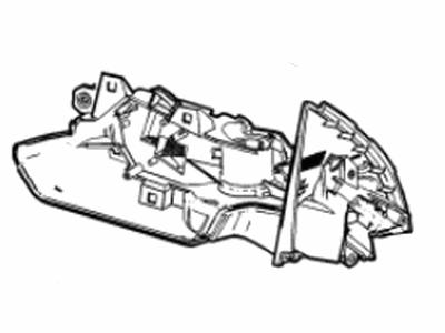 Chevy 84298854 MIRROR,OUTSIDE REAR VIEW(INCLUDES 2,5-11)(CHROME)