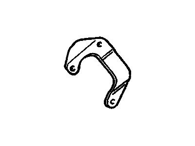 Pontiac 90284088 Compressor Rear Bracket