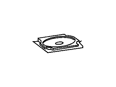 Cadillac 16157916 Speaker