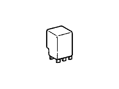 3539049 GM Alarm, Theft Deterrent Or Front / Rear / Side / Intake Object, Blue Illustration 1 of 1